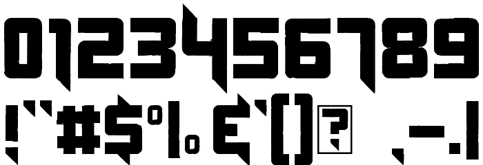 Duplexide Font OTHER CHARS