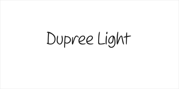 Dupree Light Logo
