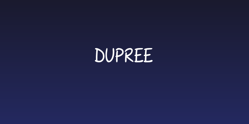 Dupree Social Header