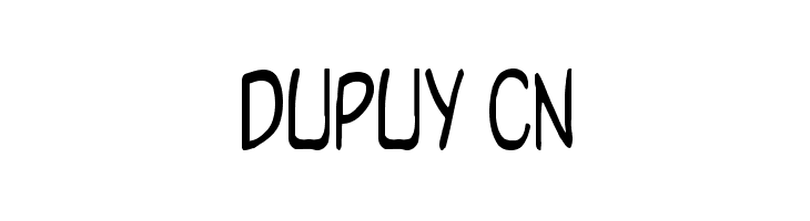 Dupuy Cn Font