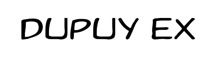 Dupuy Ex  नि: शुल्क फ़ॉन्ट्स डाउनलोड