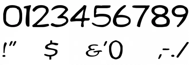 Dupuy Ex Font OTHER CHARS