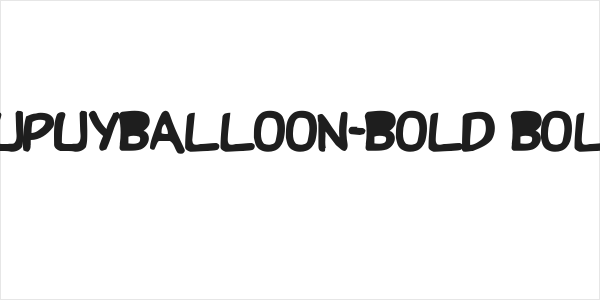DupuyBALloon-Bold Bold Logo