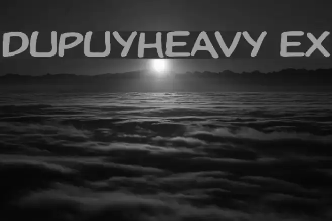 DupuyHeavy Ex Example 2