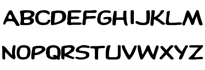 DupuyHeavy Ex Font LOWERCASE