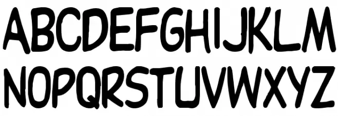 DupuyHeavy Th Schriftart Groß