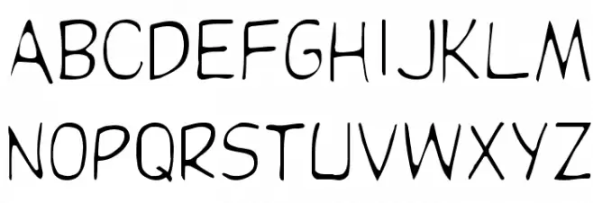 DupuyLight Regular Schriftart Groß