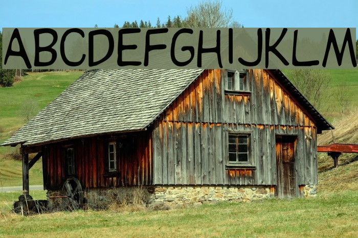 Dupuy Font examples