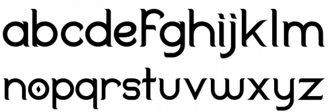 Duralith Шрифта строчной
