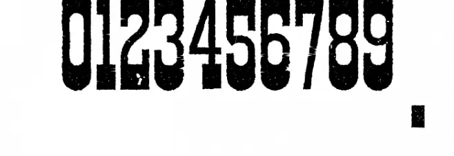 Durango Western Eroded フォント その他の文字