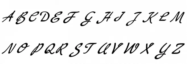Durango Schriftart Groß