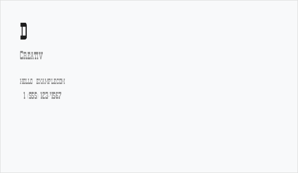 Durango Business Card