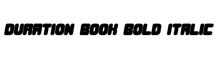 Duration Book Bold Italic  नि: शुल्क फ़ॉन्ट्स डाउनलोड