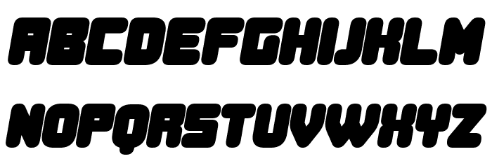 Duration Book Bold Italic Font LOWERCASE