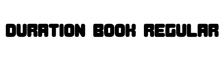 Duration Book Regular  baixar fontes gratis
