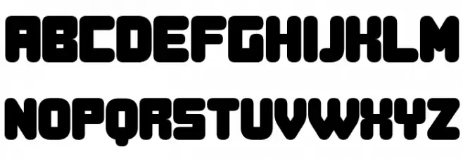 Duration Book Regular Font Litere mici