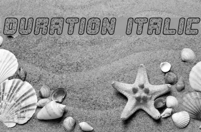 Duration Italic Example 1