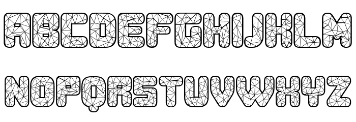 Duration Regular Font LOWERCASE