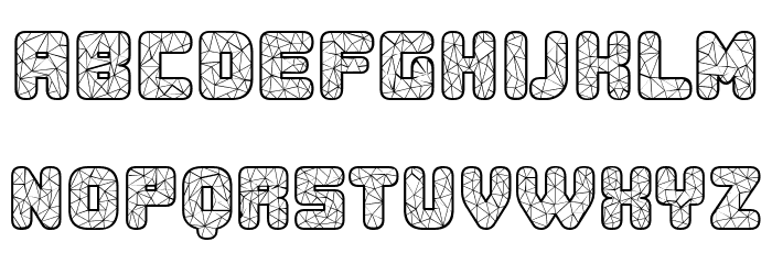 Duration Regular Font LOWERCASE