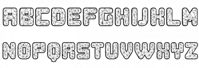 Duration Regular Шрифта ВЕРХНИЙ