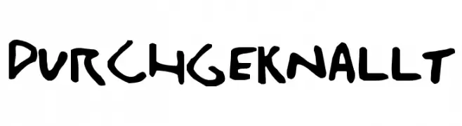 Durchgeknallt  Fuentes Gratis Descargar