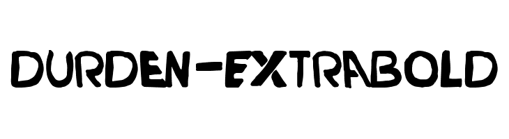 Durden-ExtraBold  免费字体下载