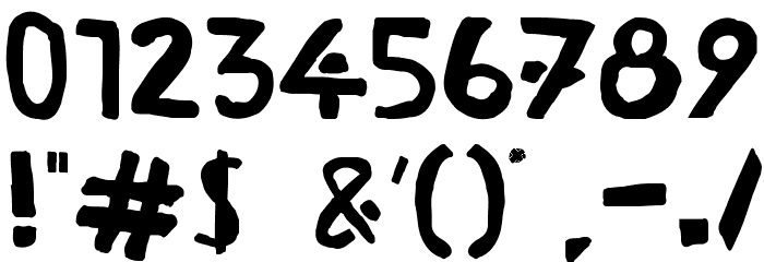 Durden-ExtraBold Font OTHER CHARS