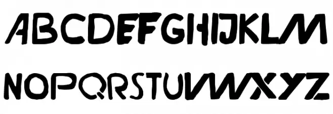 Durden-ExtraBold Fonte MAIÚSCULAS