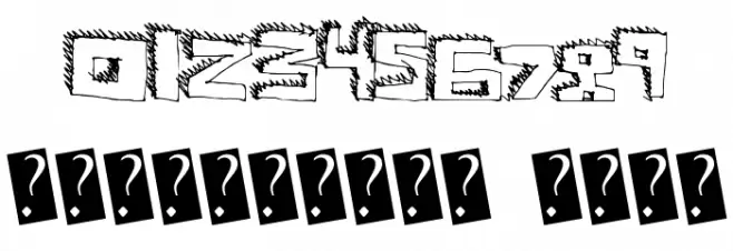 DurhShapes Font OTHER CHARS