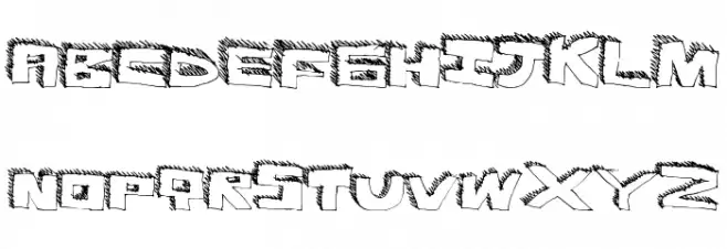 DurhShapes Caratteri MINUSCOLO