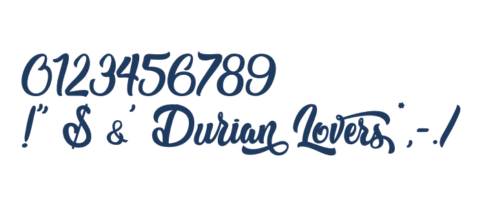 Durian Lovers - Personal Use Other Characters