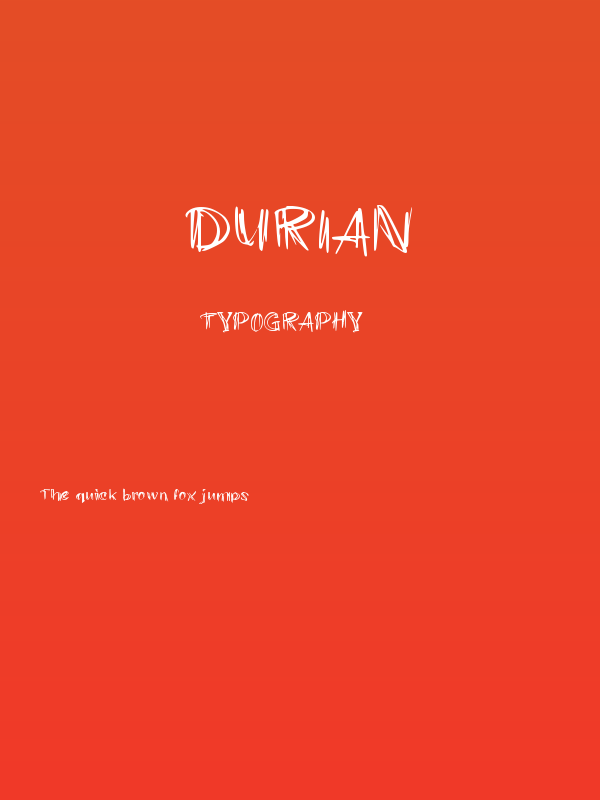 Durian Poster