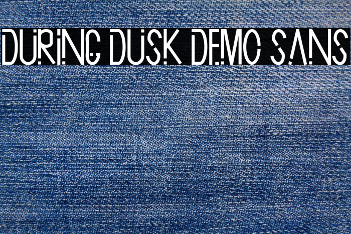 During Dusk Demo Sans Example 1