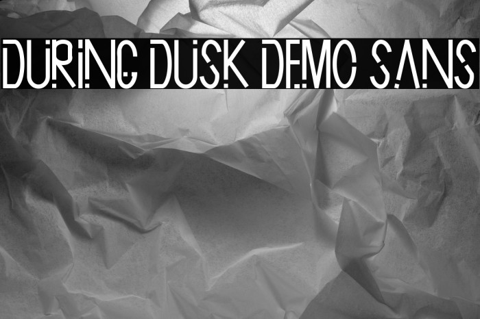 During Dusk Demo Sans Example 3