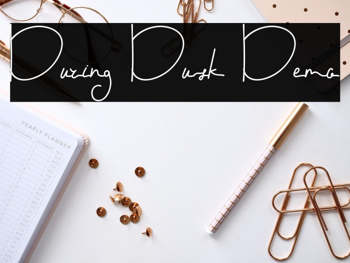 During Dusk Demo Example 1