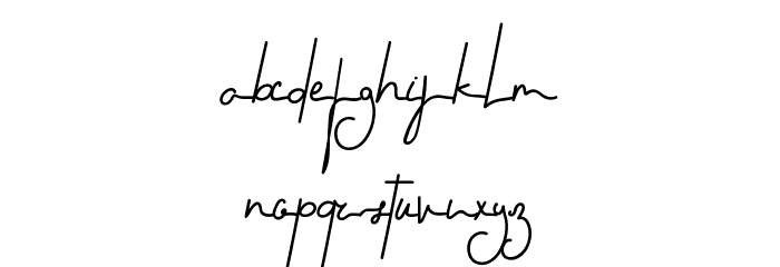 During Dusk Demo Font LOWERCASE