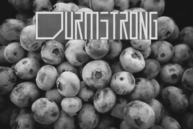 Durmstrong Font examples