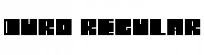 Duro Regular  Descarca Fonturi Gratis