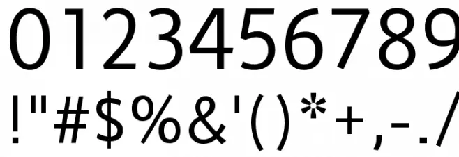 Duru Sans Regular Font OTHER CHARS