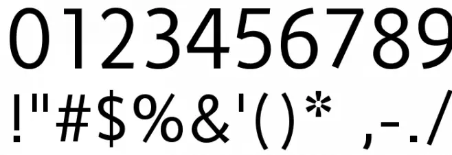 Duru Sans Font OTHER CHARS