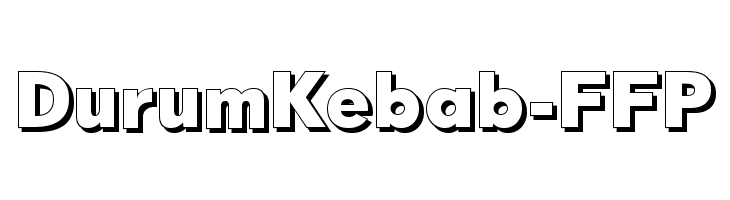 DurumKebab-FFP Font