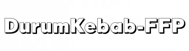 DurumKebab-FFP  font caratteri gratis