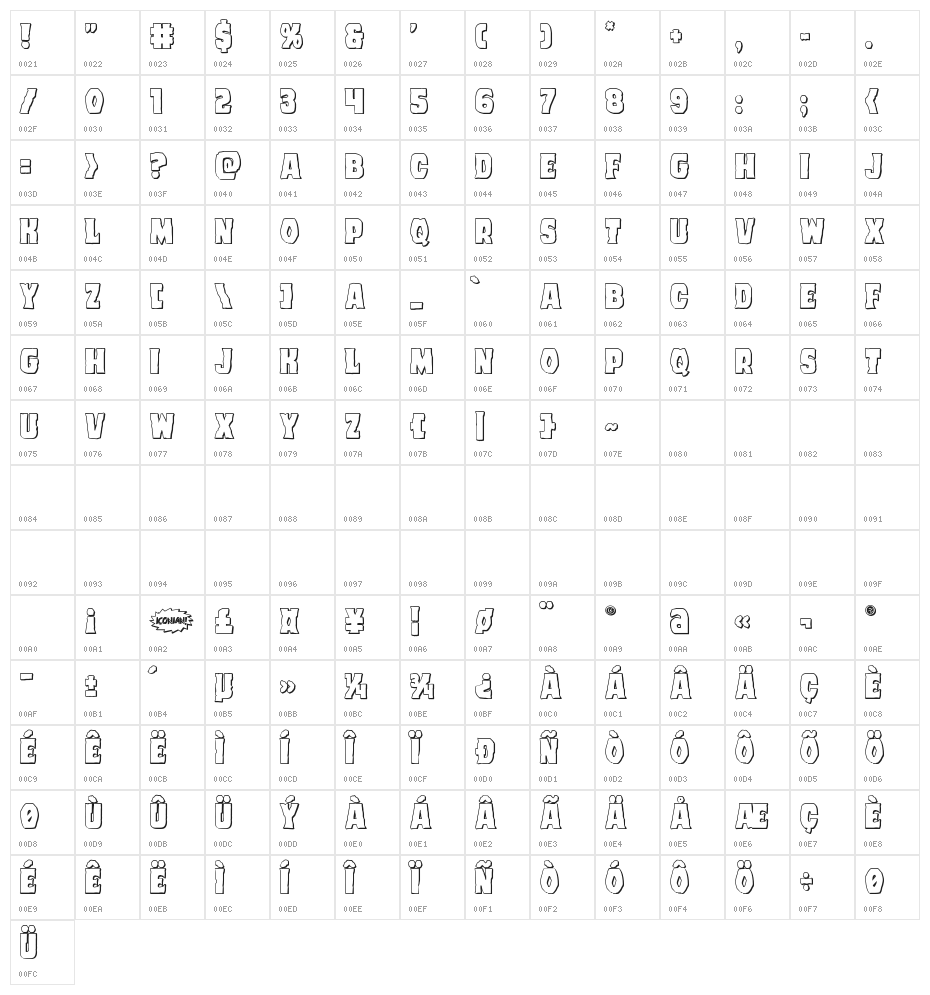 Dusk Demon 3D Character Map