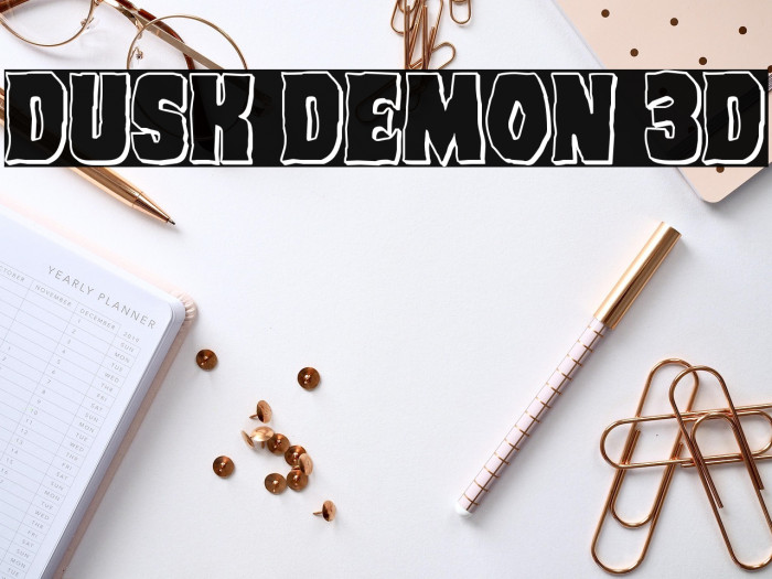 Dusk Demon 3D Example 1