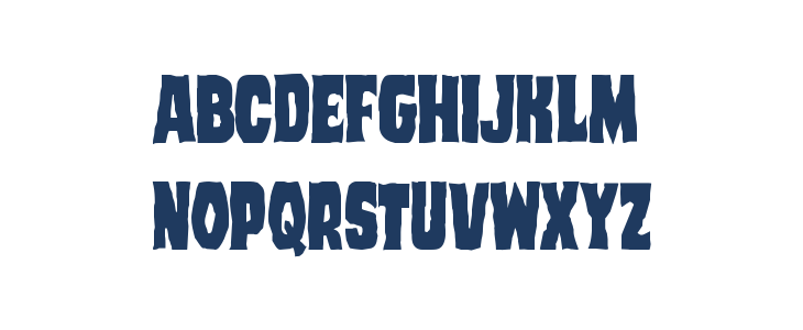 Dusk Demon Condensed Lowercase