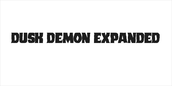 Dusk Demon Expanded Logo