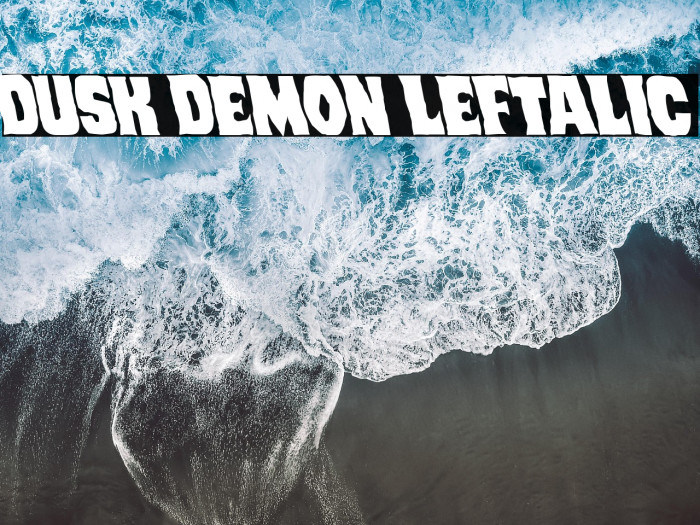 Dusk Demon Leftalic Example 2