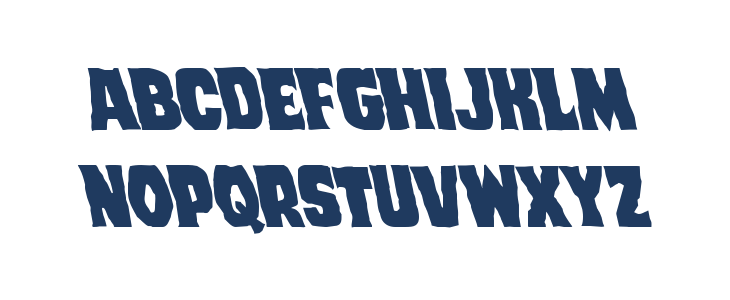 Dusk Demon Leftalic Lowercase