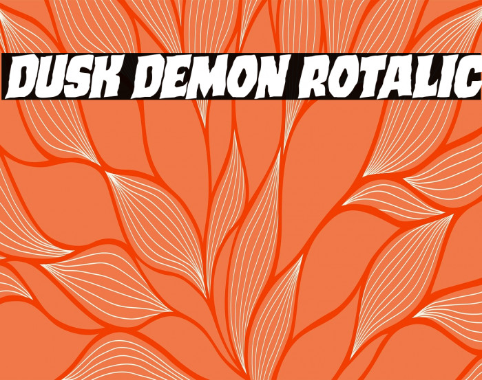 Dusk Demon Rotalic Example 3