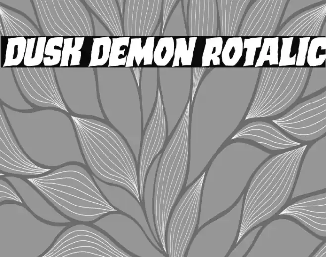 Dusk Demon Rotalic Example 3